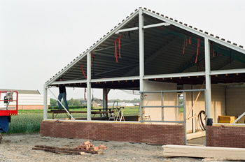 Construction of the new Museum Building