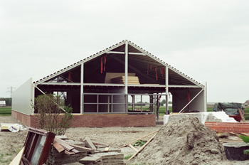 Construction of the new Museum Building