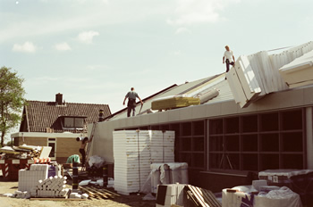 Construction of the new Museum Building