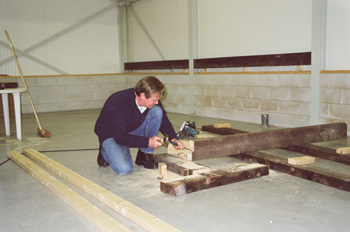 Construction of the new Museum Building