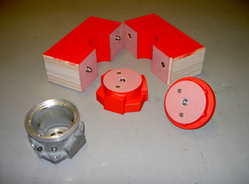 Milling teeth on a oilpump gear